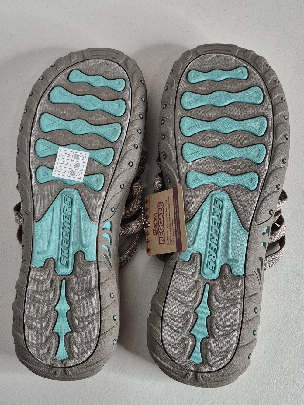 Skechers Reggae - Repetition Athletic Slide Sandals - Size 10 - Picture 12 of 15